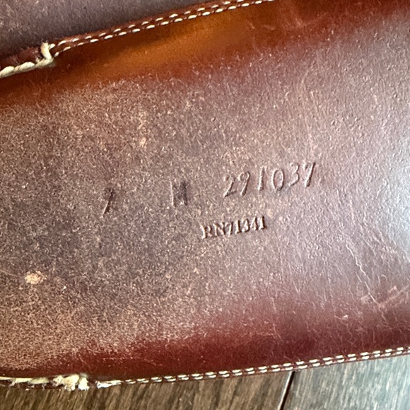 Vintage L.L. Bean hand sewn leather moccasins - Size 9 - Picture 3 of 9